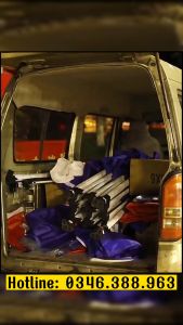 [Có Rèm] Nhà Bạt Di Động Đa Năng Gấp Gọn 3M x 6M Có Bạt Che Xung Quanh Mặt Vải 4 Mặt Nhà Bạt Che Mưa Che Nắng