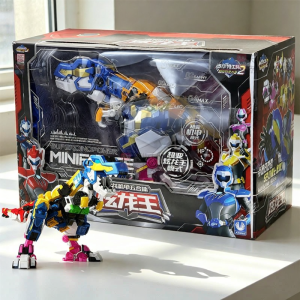 JUMPGO | Mini Special Forces Dinosaur Transformation Robot 5-in-1