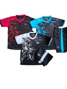(PAKET 3 PCS/STELAN) Jersey anak 5-13 TAHUN KAOS OLAHRAGA BAJU BOLA JUNIOR
