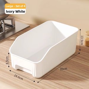 Kitchen and Bathroom Clutter Organizer Plastic Storage Box