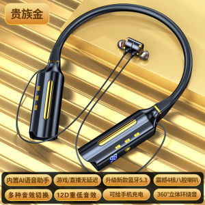 New 2025 Wireless Bluetooth Earphones Intelligent Voice Control Large Capacity 12000mAh Ya Xin Long Neckband Stereo Sound