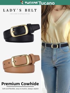 TUCANO | Sleek Decorative Versatile Leather Belt Jeans Female
