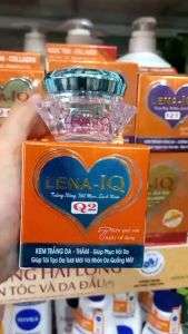 KEM DƯỠNG TRẮNG - THÂM - GIÚP PHỤC HỒI - TÁI TẠO DA - NHĂN DA QUẦNG MẮ LENA-IQ Q2 (20G)