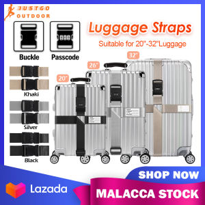 20-32Inch Luggage Strap Combination Password Lock Outdoor Travel Anti-Theft Luggage Strap Secure Bundling Belt Suitcase Belt 行李箱绑带