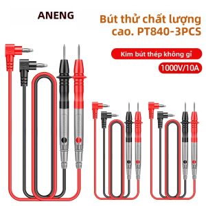 ANENG | Bộ 3 Đầu Dò Đa Năng 1000V 10A ANENG PT840 Dụng Cụ Đo Điện Áp Dòng Điện Đa Năng Que Dò Dây Kim Dò Dây
