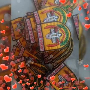 Bet/Badge Kwarda Jawa Barat Bordir Halus