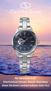 Orient Star RE-ND0022L00B Mechanical Classic Watch Stainless Steel 30.5mm Limited Edition 600 Pcs