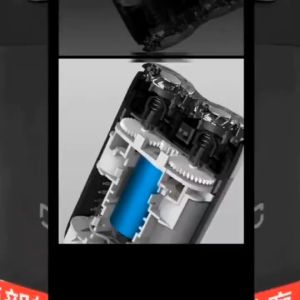 XIAOMI- Máy cạo râu mini Xiaomi Mijia S100 / MSX201 2 lưỡi cạo 3D cạo tiện lợi dễ dàng