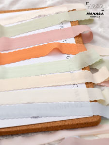 Soft Skin-Friendly Elastic Lace Trim Colorful DIY Handmade Baby Clothing Underwear Plain Elastic Band Home Fabric Accessories