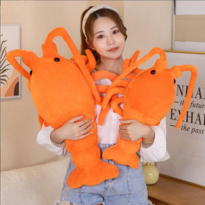 Simulated Lobster Pillow Stuffed Toy Children Plush Toy