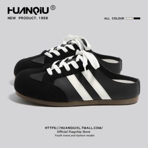 HuanQiu | Retro Slip-on Mens Casual Loafer Slippers