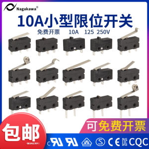 High Current 10A Micro Switch KW11-3Z Long Legged Sweeping Robot Travel Limit Switch Small Size DONGNAN Brand