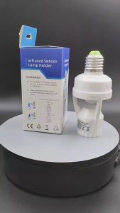 Infrared PIR Motion Sensor Lntelligent Automatic Sensor Light Switch At Night LED Lamp Bulb Holder Light Socket Switch