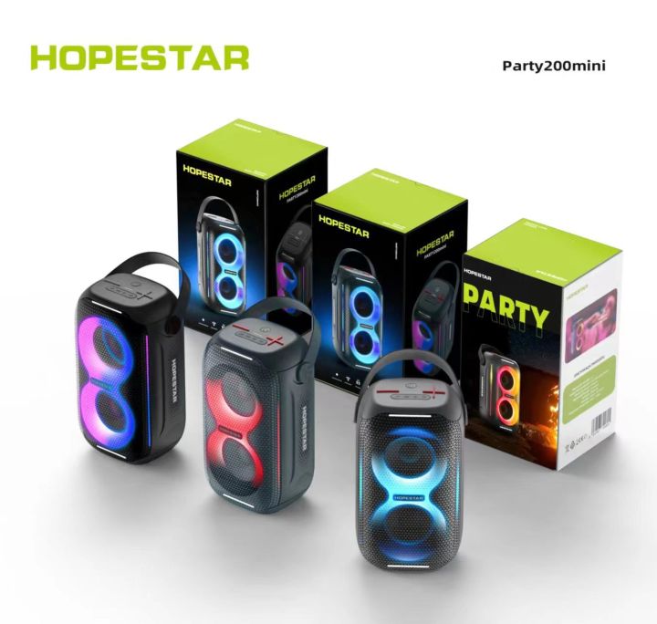 SY ใหม่ล่าสุด hopestar party 200mini พร้อมไฟrgb สวยงาม เสียงดี เบสแน่น ...