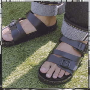 Inovable Sandal Casual Pria Wanita | Ringan Nyaman & Anti Slip - Marius Full Black