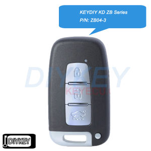 KEYDIY KD ZB Series P/N: ZB04-3 for Hyundai for Kia Style Universal Smart Remote Key for KD-X2 KD-MAX Programmer