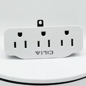 Compact 3 Way Outlet Expander Small Wall Plug Adapter Splitter for Cruise Travel Home and Office Use