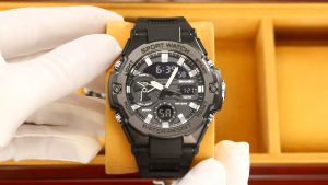 Jam Tangan Pria Rubber Dual Time SKMEI 2383 Original Waterresist