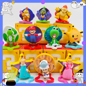 Bandai | 2026 Mcdonalds Super Mario Collaboration Yoshi Collectible Figurine Pendant Keychain Decorative Ornament For Adult Collectors..*
