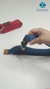 Kinetix 3 Meter Yoga Strap Soft High Quality Cotton 300cm Thick Metal Buckle