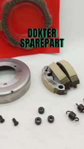 GN5 (PAKET 4 KOPLING) MANGKOK + PLAT KOPLING + GANDA ONLY + KARET GANDA GRAND / KAMPAS / KOPLING