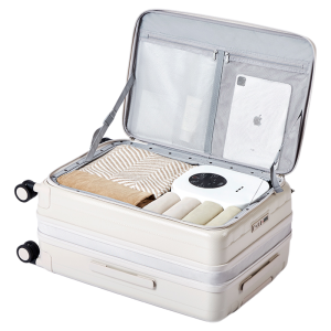 Hanke | New Expandable Side-Opening Large Capacity Travel Suitcase