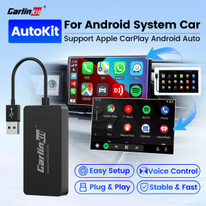 CarlinKit CCPA Wireless CarPlay For Android Car Radio Wireless Android Auto Wireless Auto Connect Mirrorlink Smart USB Adapter