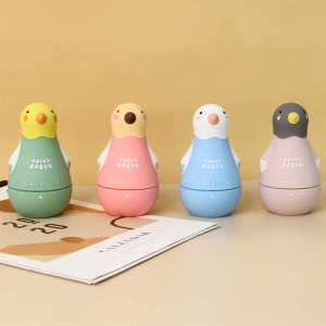 Graduation Gift Small Parrot Timer Kitchen Reminder Time Management Countdown Timer Cartoon Design Student Children Friendly