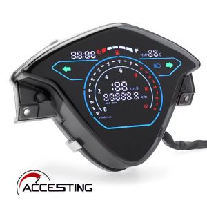 For YAMAHA Mio Soul 115 Digital Speedometer Gauge LED Meter Speedometer ASSY Odometer Tachometer
