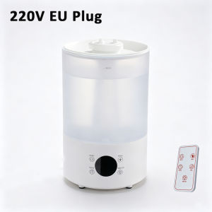 4L Air Humidifier Large Capacity Household Humidifier Air Mist Maker Double Nozzle Remote Control Room Air Humidifier With Light