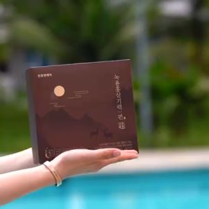 Hồng Sâm Lộc Nhung Hươu Cho Bố CHUNHO NCARE Cải Thiện Chức Năng Gan mỡ máu Hộp 60 gói 10ml/gói