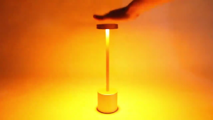 Gold Star Bar Table Lamp LED 3Colors Metal Desk Light BrightnessIndoor Night Light Decor Lighting