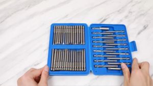 ชุดไขควง 50 ชิ้น พร้อม ด้ามจับ 75 มม. Cr-V เหล็กไขควง ความปลอดภัย