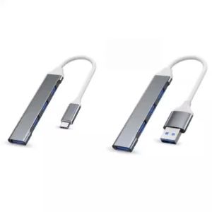 Mini USB Type C Hub Mobile Phone Computer One Drag FourExpanders High Speed Transmission USB Dock Multi Function WireDivider