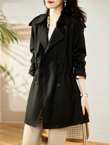 Shalldoer | Aesthetic Petite Long Style Womens Trench Coat