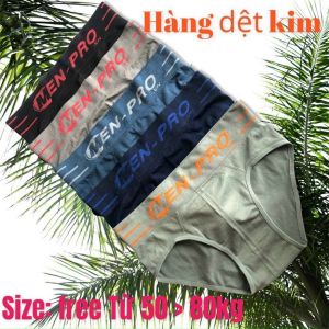 Combo 5 Quần Sịp nam lưng Cao Quần Lót Nam Thun Cotton Mềm Mại Thoáng Khí