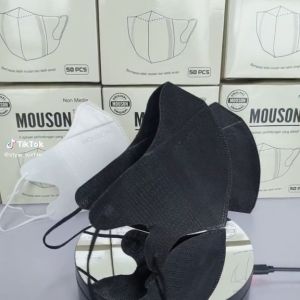 Duckbill 4ply Mouson Brand Mask 6D Premium Masks | Masker Duckbill MOUSON 4 PLY 50pc Viral Mask