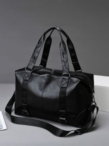 Túi Du Lịch Ngắn Ngày Dung Tích Lớn Cho Nam Túi Du Lịch Thường Ngày Túi Đeo Vai Đơn Túi Hành Lý Cho Chuyến Công Tác Túi Da PU Mềm