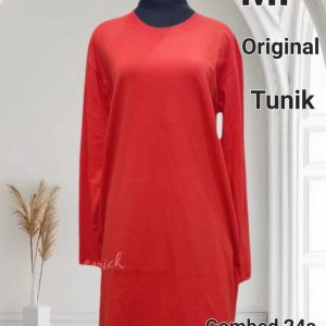 Atasan Wanita Muslim Baju Ksos Tunik Baju Kaos Oblong Polos Tunik Premium Combed 24s Termurah Atadan Wanita Muslimah