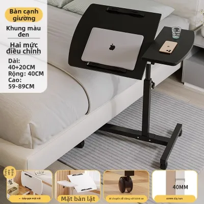 ZHUOLESHI | Bàn Di Động Gấp Điều Chỉnh Được cho Nhà