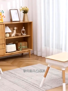 Childrens study desks and chairs kindergarten desks and chairs family game desks and chairs adjustable and height-adjustable movable desks and chairs