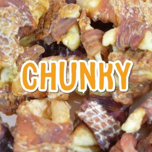Petsup Dog Treats Real Meat & Vegetable Jerky Chewy Crunchy High Protein Training Reward Snack Chicken Duck Fruit Vegetable Sweet Potato Treats for Dogs