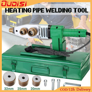 Oudisi เครื่องเชื่อมท่อสำหรับท่อ PPR PB PE PPชุดหัวอุปกรณ์ให้ความร้อนทางไฟฟ้าแบบอัตโนมัติ