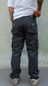 Celana Cargo Panjang Pria Standar Reguler Fit Gombrong Bahan Cotton American Twill Tidak Melar