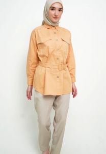 MFMW Dixiechic Atasan Kemeja Oversize Kubus