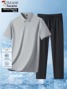 TUCANO | Ice Silk Comfort Mens Polo Shirt Set