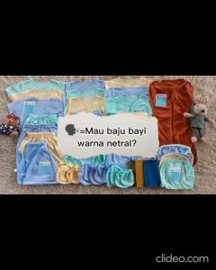Paket Hemat Premium Baju Bayi Baru Lahir148 SNI Promo 8.8