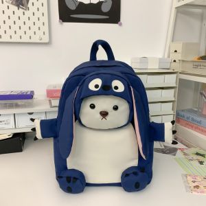 Túi Đeo Vai Đôi Hoạt Hình Dễ Thương Dung Tích Lớn Túi Học Sinh Đi Học Túi Đựng Đồ Dùng Học Tập Túi Du Lịch Thường Ngày