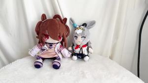 Kawaii Uma Musume Plush Toy Anime Pretty Derby Character Maruzensky Toys Agnes Tachyon Character Doll Birthday Xmas Gift
