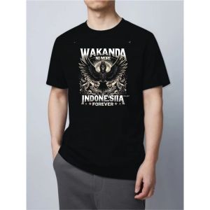 KAOS DISTRO kaos viral wakanda indonesia /2024 kaos murah